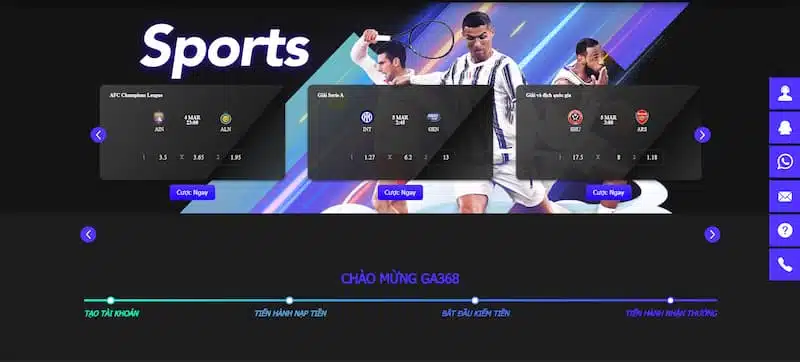 Những lưu ý khi thực hiện đăng nhập Ga368